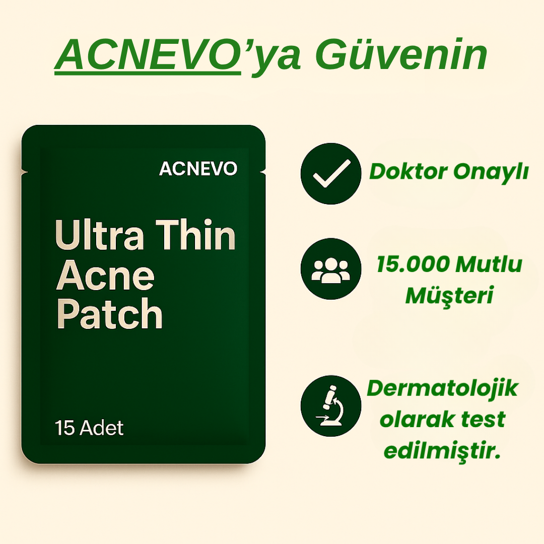 Acnevo Akne Bandı 15'li Sivilce / Akne Bandı