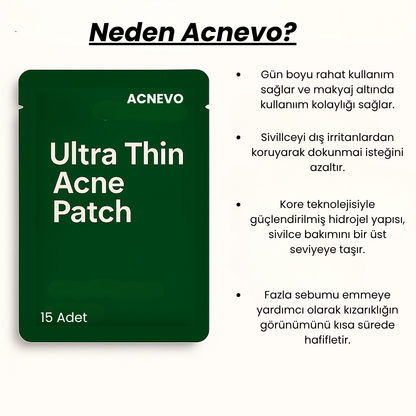 Acnevo Akne Bandı 15'li Sivilce / Akne Bandı